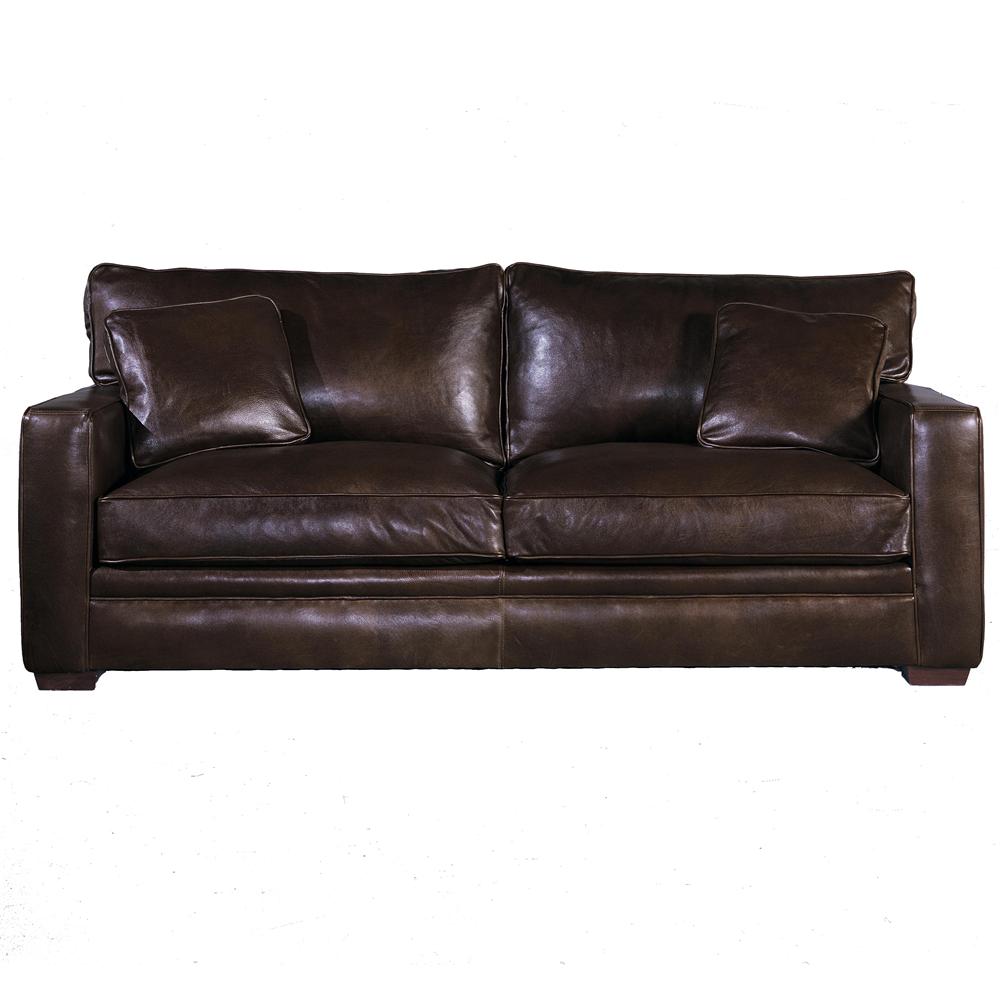 Klaussner Homestead Leather Sofa Darvin Furniture Sofas